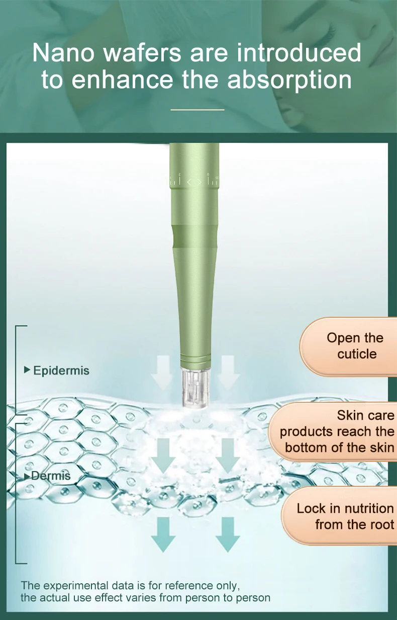2021 New Microneedling Pen With Hyaluronic Acid Microneedling Serum Solution
