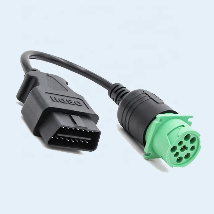 Factory OBD2 GPS Tracking Connector Adapter J1939 Universal Rubber Cable for Automobile Electronic Home Appliance Wiring Harness