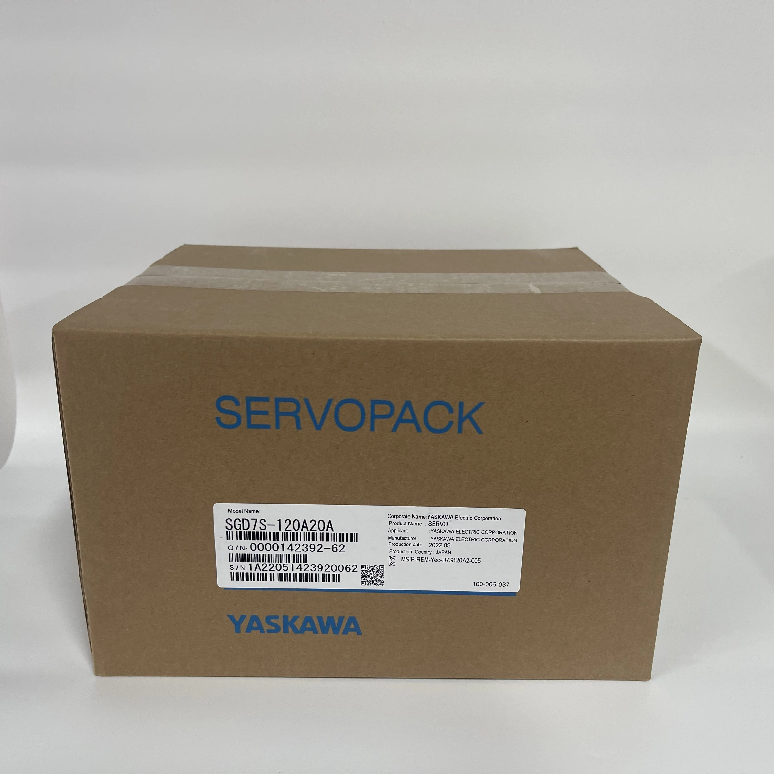 YASKAWA AC Servo Driver SGD7S-120A20A YASKAWA AC Servo Driver SGD7S-120A20A