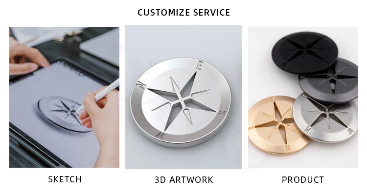 metal button service