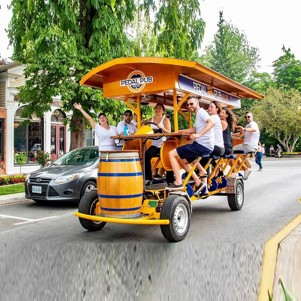 Mobile Party Bike For City Sightseeing - Buy Pedal Pub,Party Bike ...