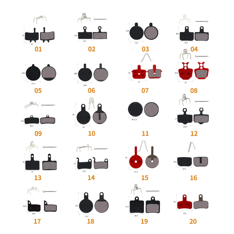 Полуметаллическая тормозная колодка