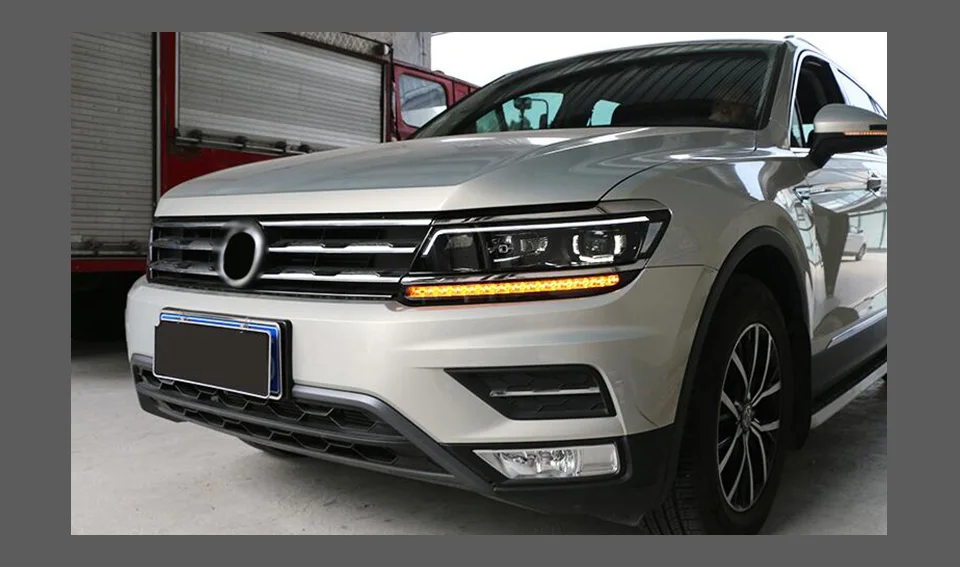 ヘッドライト フォルクスワーゲン ティグアン AD1 LED TIGUAN クリア