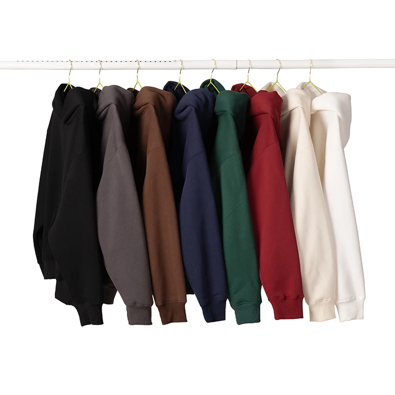 Wholesale Hoodies Unisex Pullover Oversize Heavyweight 100% Cotton ...