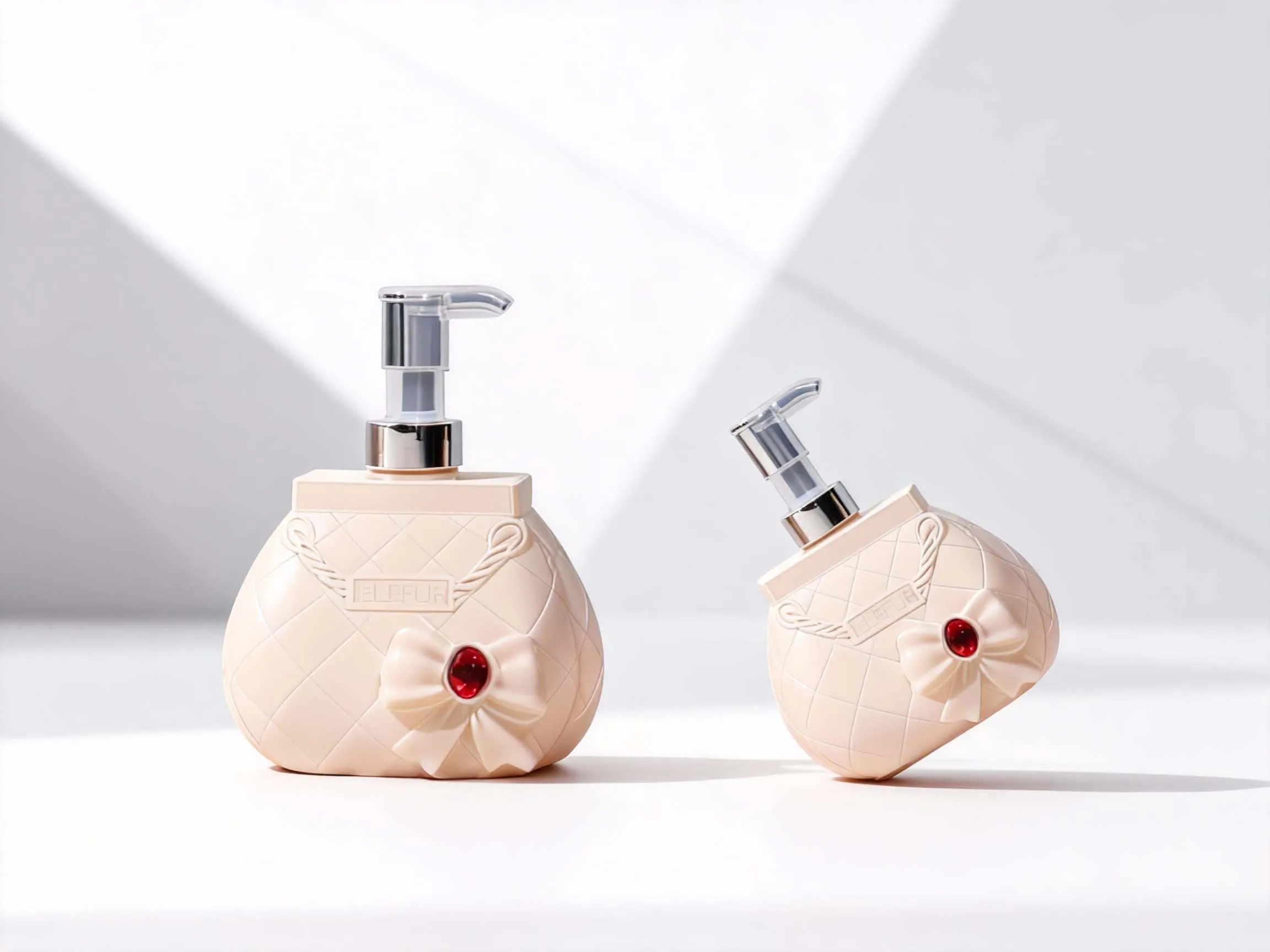 Luxury Lotion Bottle Rendering