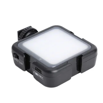 Rechargeable 42 LED Video Light 6000K 5.5W Camera Photography Fill Light Lamp Photo Studio Accessories for Wedding Vlog Video detail image