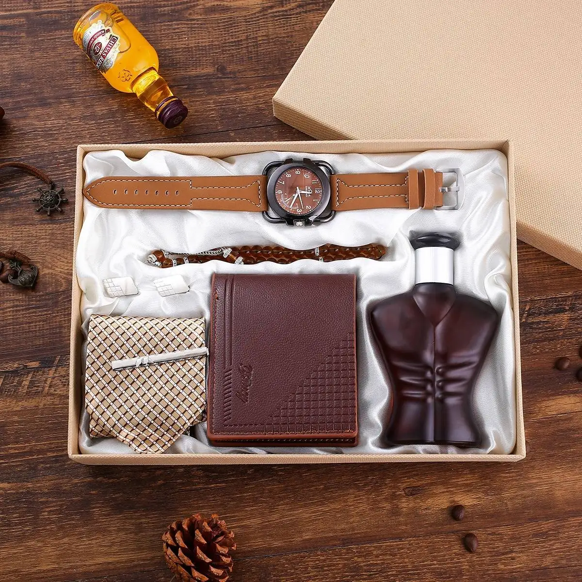 New Products 2024 Men's Business Gift Sets Corporate Quartz Watches