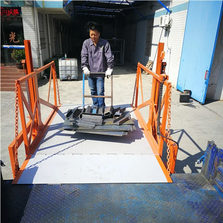 2000kg Movable Mobile Loading and Unload Lift Platform