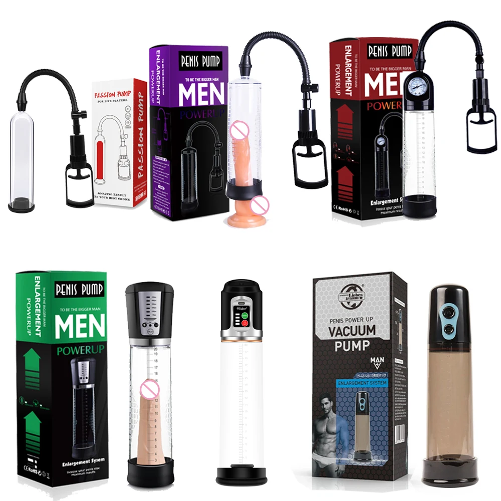 HM  Penis Pump with Instrument Board Sex Toys for Qatar in Uae Online Shopping Penis Vacuum  Enlargement Pump