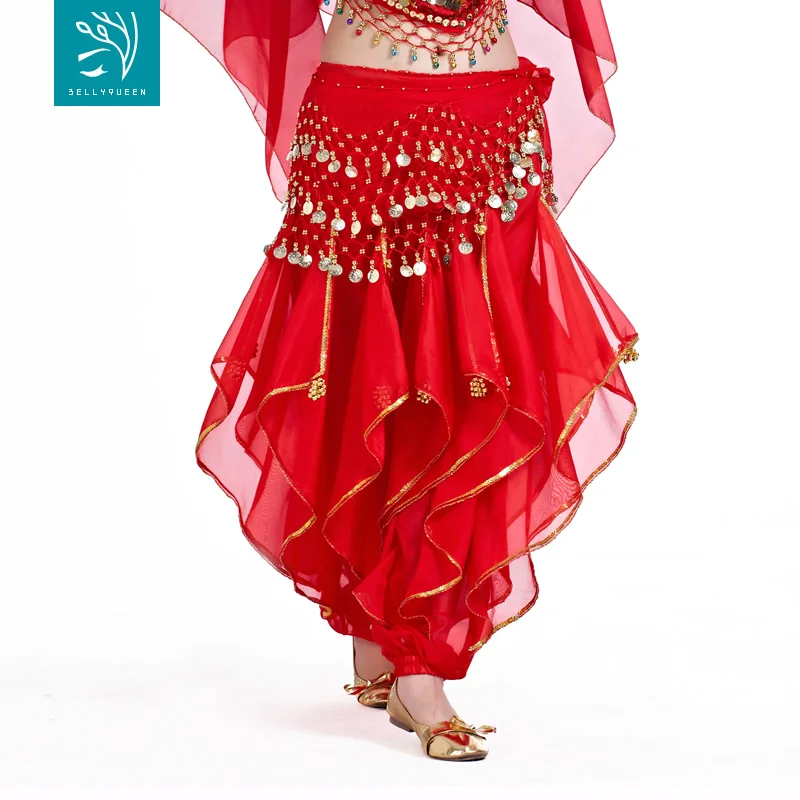 Chiffon Belly Dance Harem Pants With 
