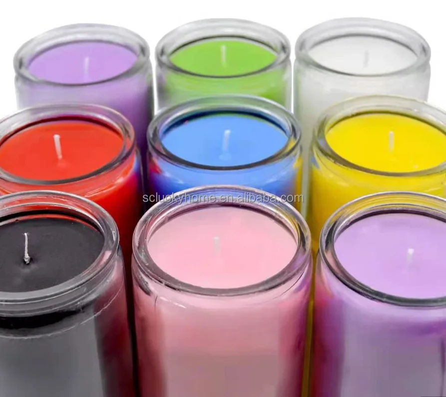 Wholesale Cheap Price 8 Inch Empty Glass Jar 7 Days Votive Candles ...