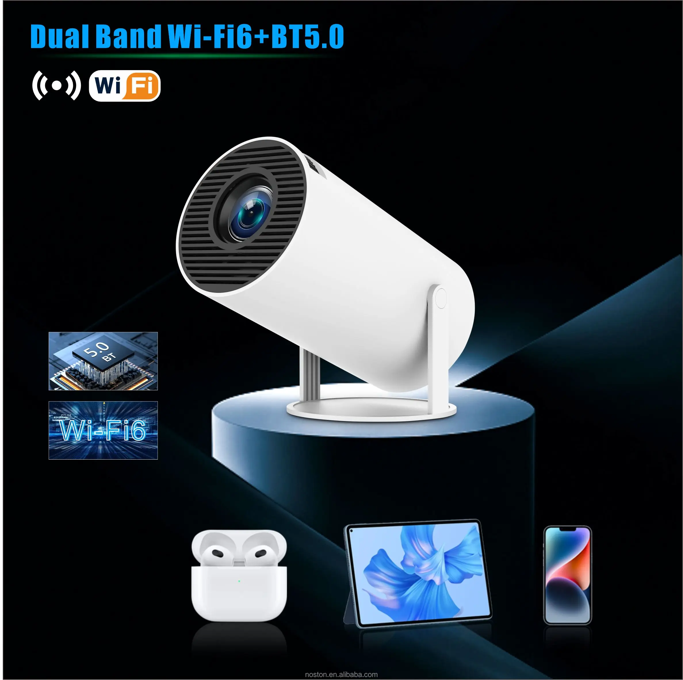 Hy300 Pro Projector - Portable 4K Home Theater Experience Hy300 Pro Projector - Portable 4K Home Theater Experience