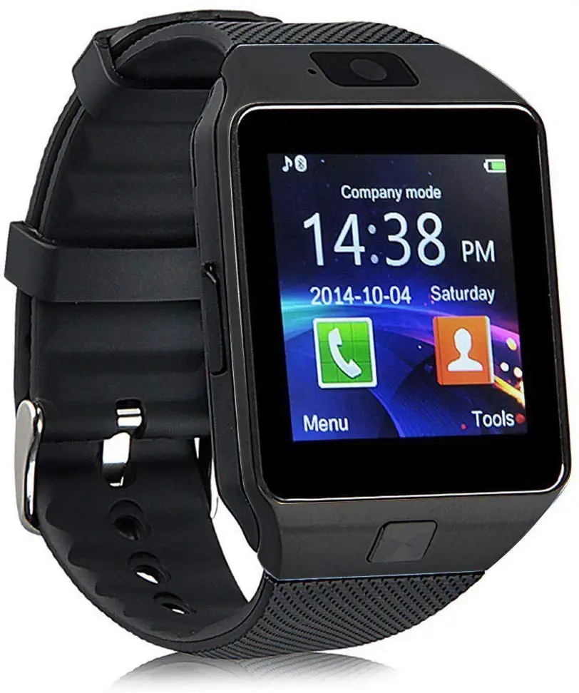 2024 Wholesale Kids Wrist Smart Watch Fitness Bracelet TFT Display Android IOS TF SIM Compass BT DZ09 Mobile Watch Phones Heart