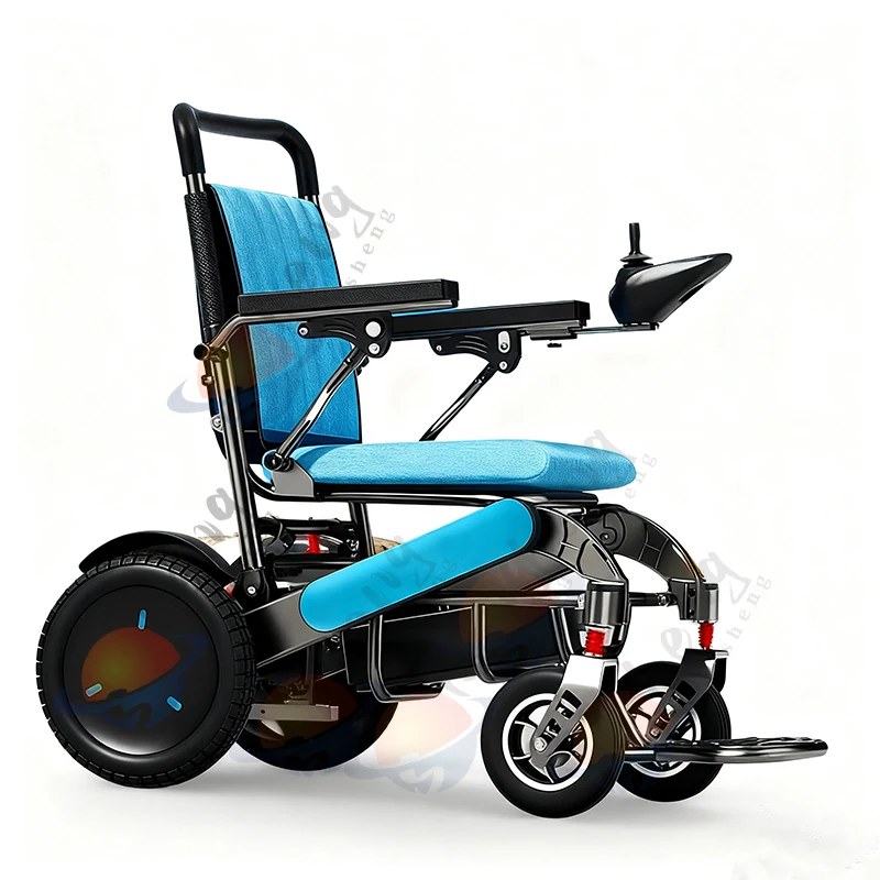 Lightweight Electric Wheelchair 300 Lbs Weight Capacity Long Range 20 Miles CE Certified