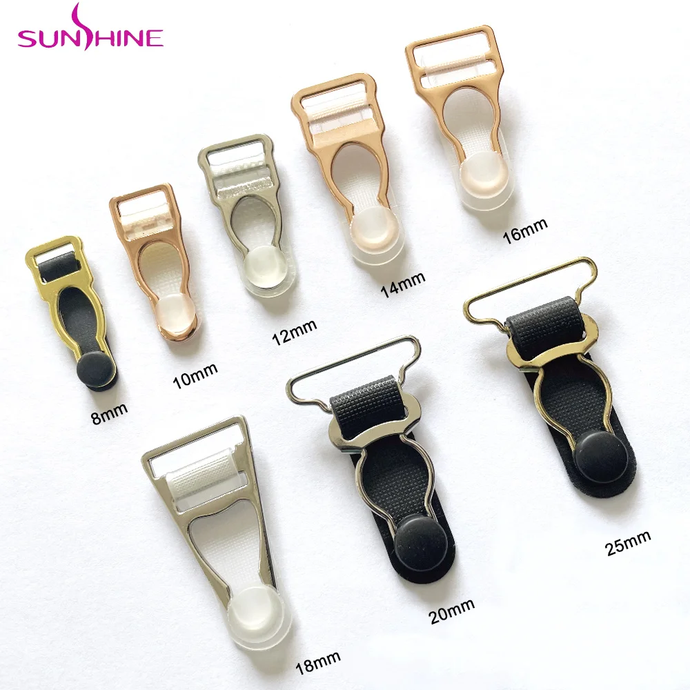 Gold Colored Metal Garter / Suspender Clips