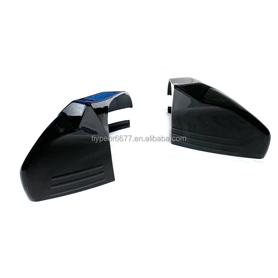 product glossy black door side wing tiypeor rearview mirror cover for mercedes benz c class w205 replacement w213 w222 glc w253-7