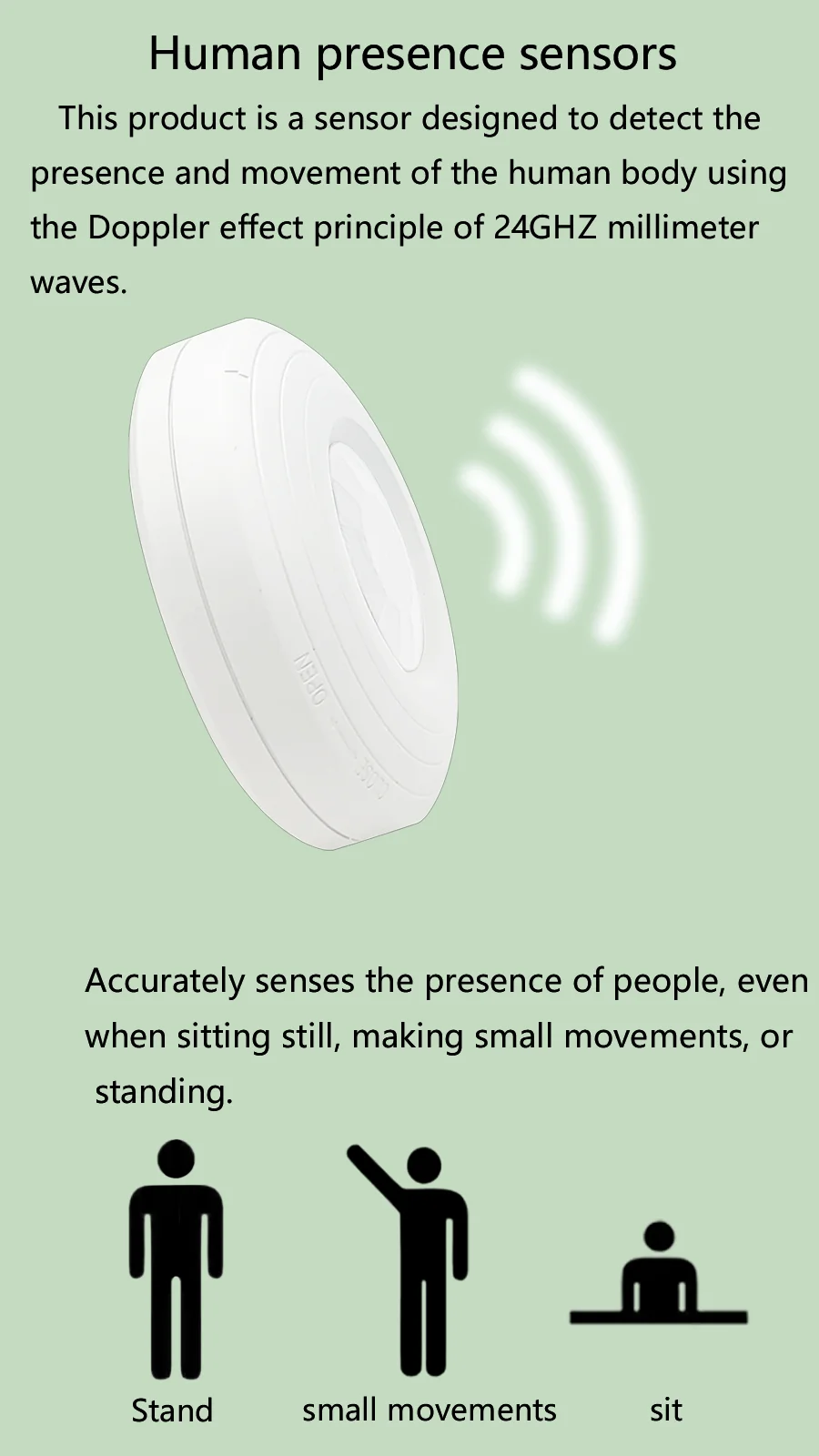 24ghz Millimeter Wave Radar Sensor - Efficient Presence Detection