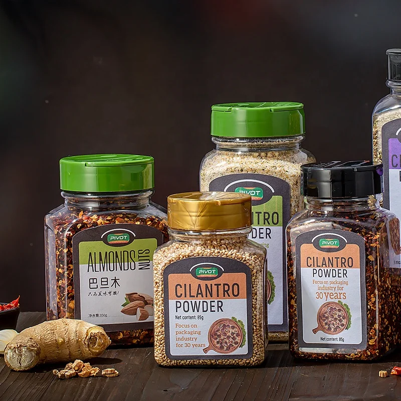 Wholesale Seasoning Condiment 350ml500ml Square Shape Food Grade