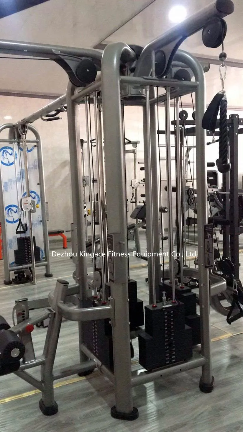 Professional Commercial Fitness Multi Function Strength Training Multi Jungle Cable 8 Station Machine for Gym
