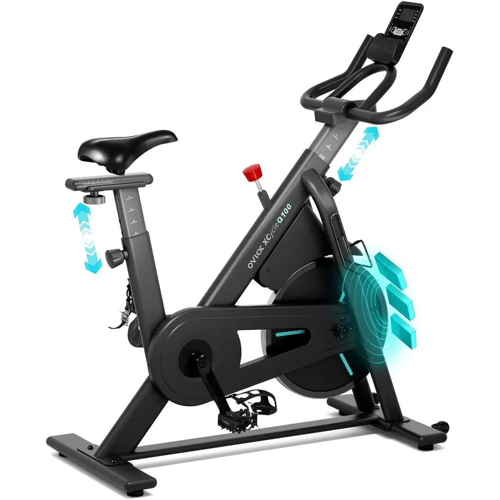 Ovicx Q100 Magnetic Resistance Exercise Bike for Indoor Cycling