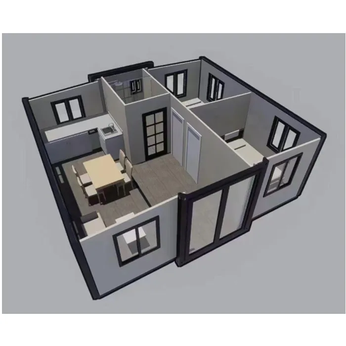 3 in 1 expandable container house