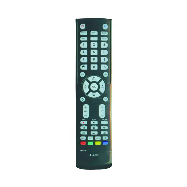 Hostrong Factory OEM ODM Remote Control TECHNOSAT for TV Box Set Top Box STB NEC-FTA3300 T-786 1200 1050 TS-9000 Support Custom