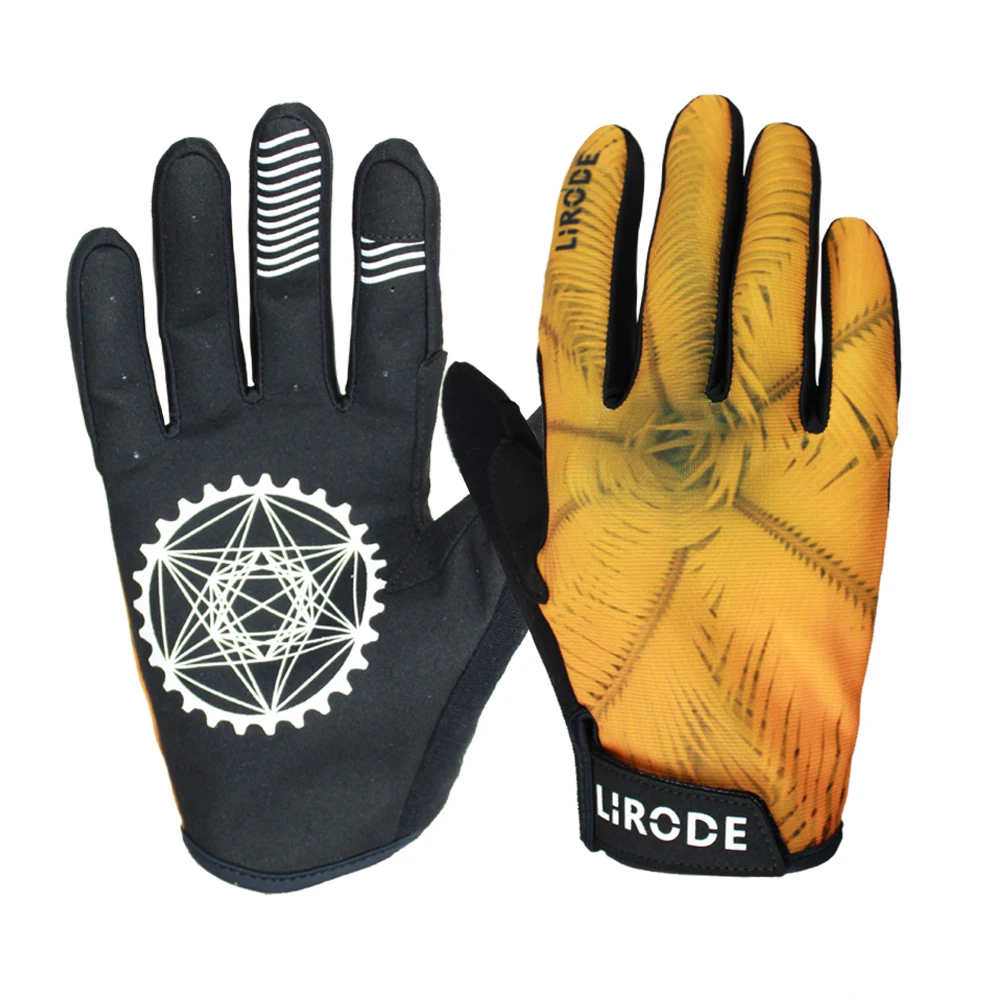 Gloves Genuine Leather Motocross Highway Auto Motorcycle Racing Sports Black