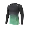 camicia lunga verde