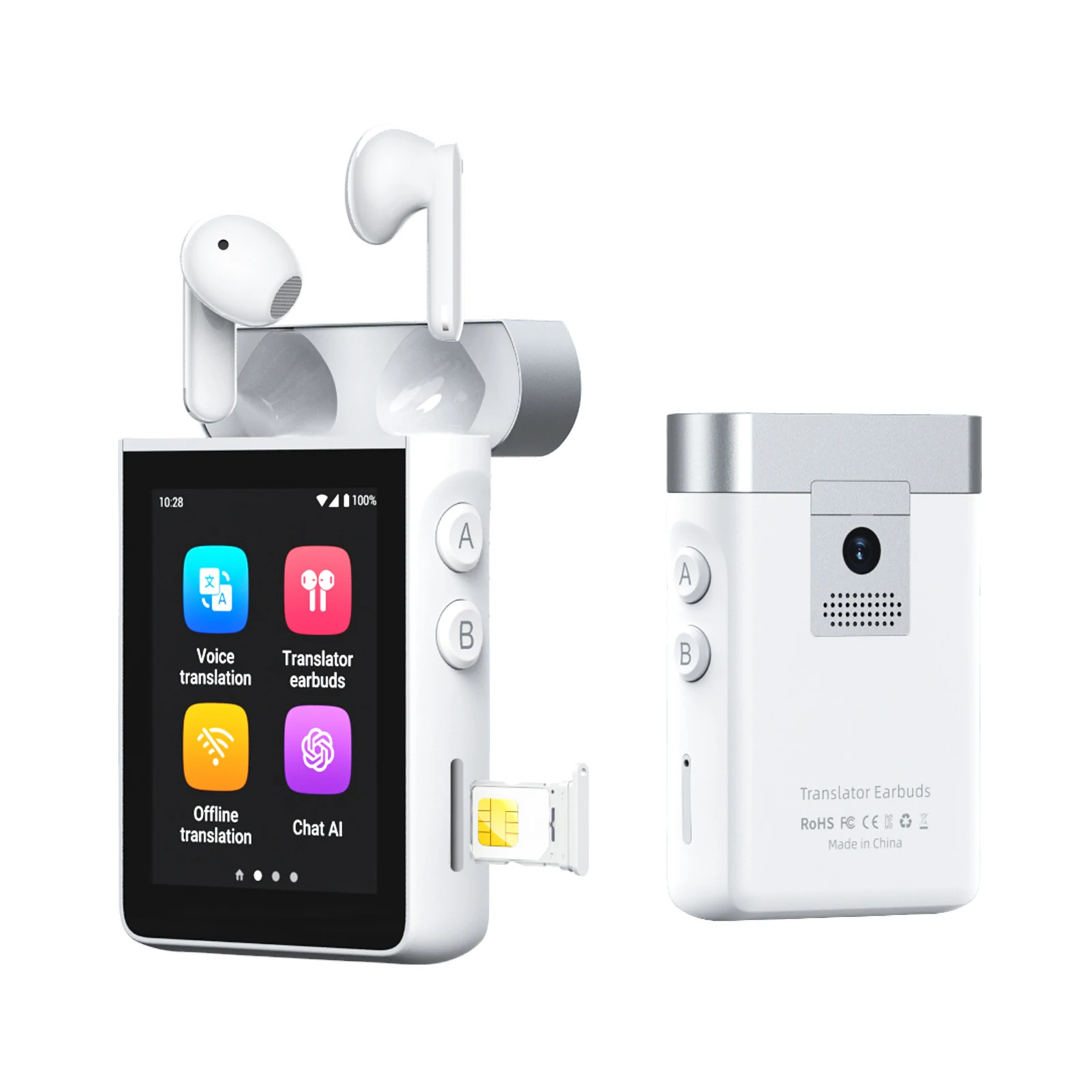Wooask A9 4G Translator Earbuds: Real-Time Translation in 144