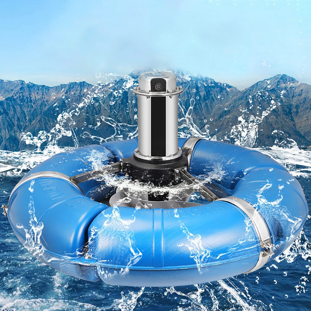 2200 Вт 3hp 304ss расширитель крыльчатки аэратор для аквакультуры волнообразный