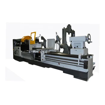 Metal Large Lathe Machine Cw62100e Spindle Bore 130mm Heavy Duty Engine ...