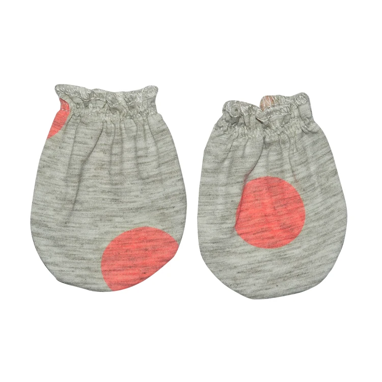 Лидер продаж, зимние перчатки для новорожденных, цветные варежки из 100% хлопка