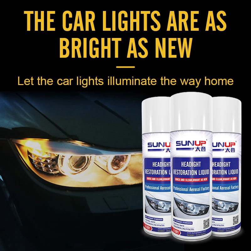 Car Care Headlight Renovation Cleaner Liquid Repair Headlamp Remover