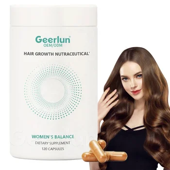 Best Selling Women Balance Supplements Promote Healthy Hair Skin Nails Hair Growth Vitamin Capsules