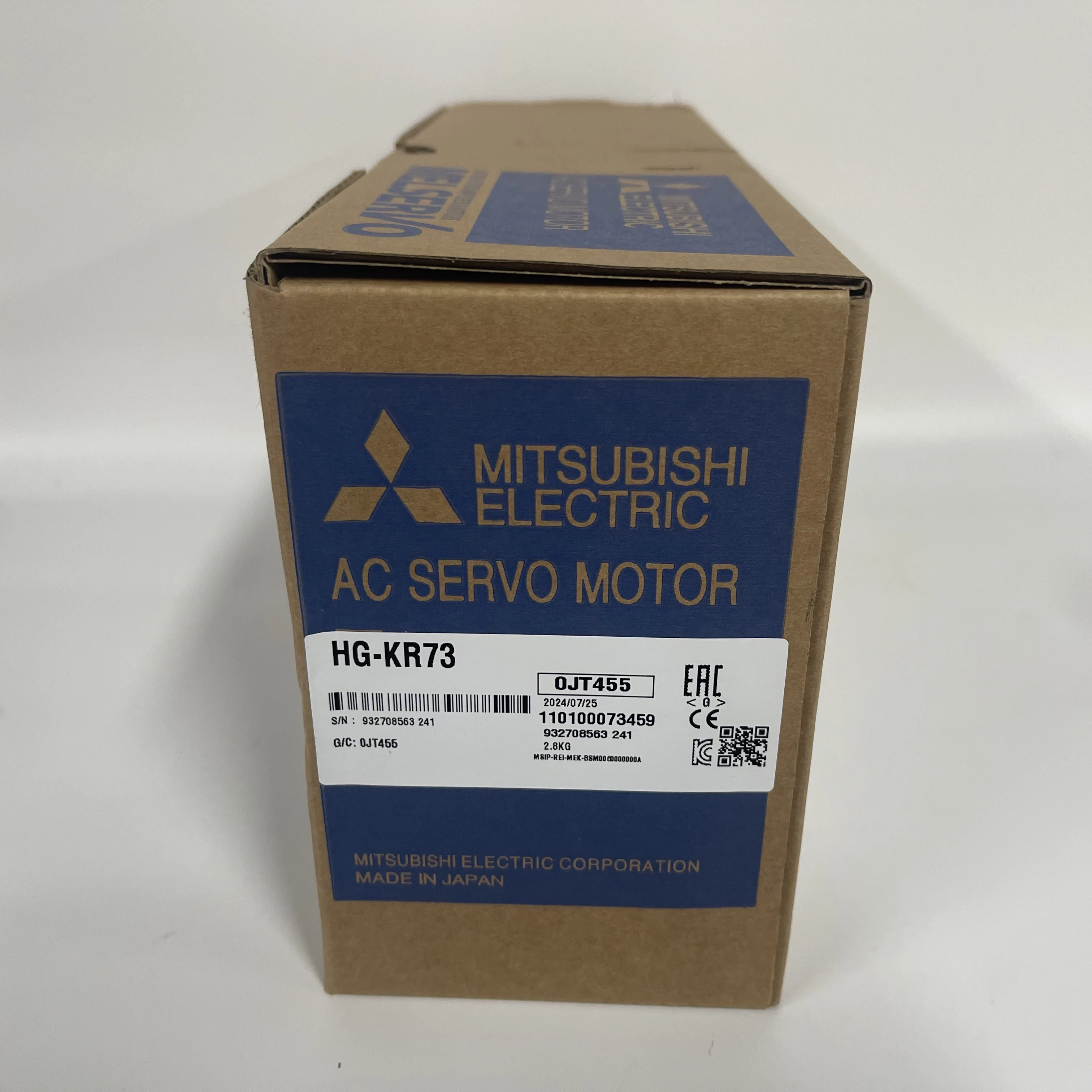 MITSUBISHI AC Servo Motor HG-KR73
