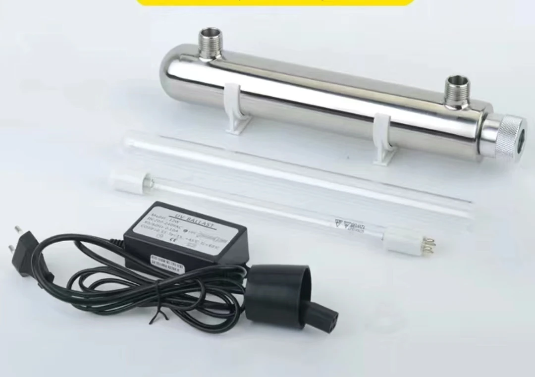 55w Uv Lamp Ss 304 Stainless Steel Uv Water Sterilizer For Drinking ...