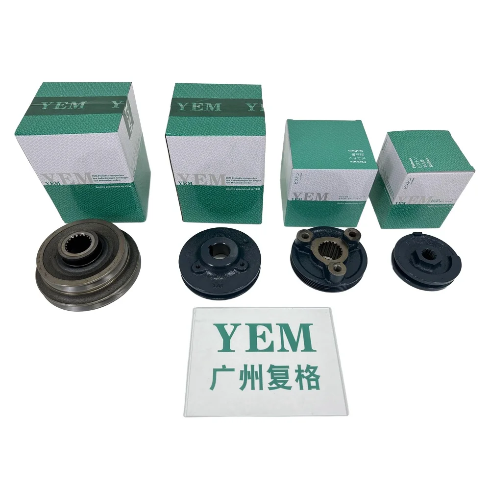 Replaces 2TNV70 3T72 3T72HL 3T75 Crankshaft Pulley for Yanmar High Performance Engine Parts