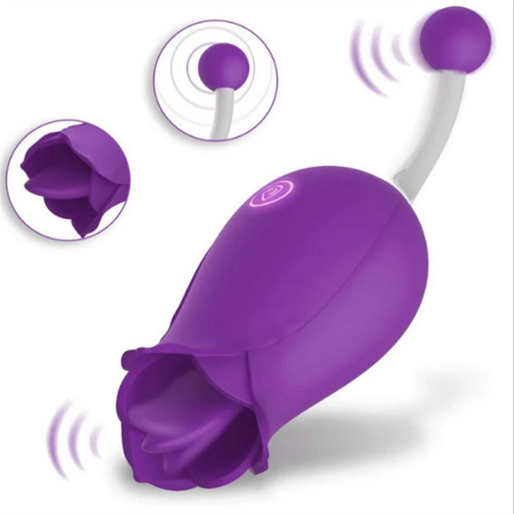 Sweet Secret Tongue Lick Vibrator Flower Sucker Vibrator Spot Wet Pen G  Spot Clitoral Stimulation Female Masturbator
