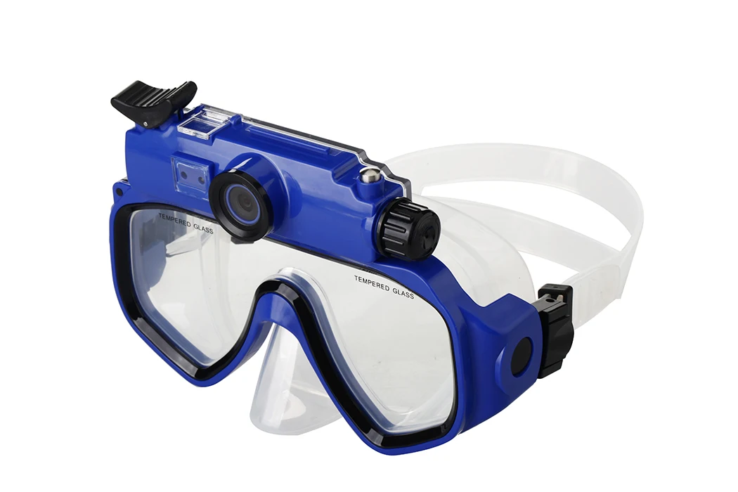 WT-RD34 Diving Mask Camera Waterproof Strong Anti Fog Video Camera Cheap New Diving Glasses Swimming Pool Underwater DV Camera