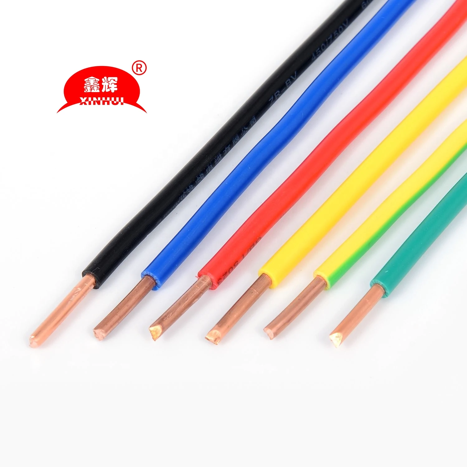 High Temperature Automotive Wire 6-22 AWG PVC Insulated Copper Cable Red Black Colors Roll Packaging
