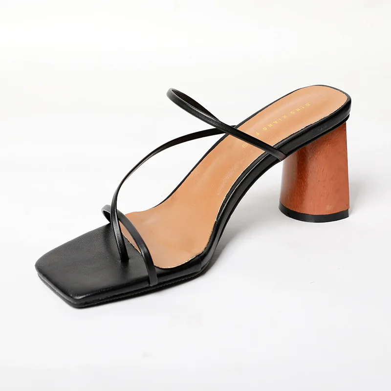 Sandalias De Tacón De Madera Para Mujer,Calzado Vintage De Tacón Alto, Zapatos De Verano - Buy De Madera De Tacón Zapatillas,Sandalias Para Mujer,Vintage  Sandalias De Tacón Alto Product on Alibaba.com