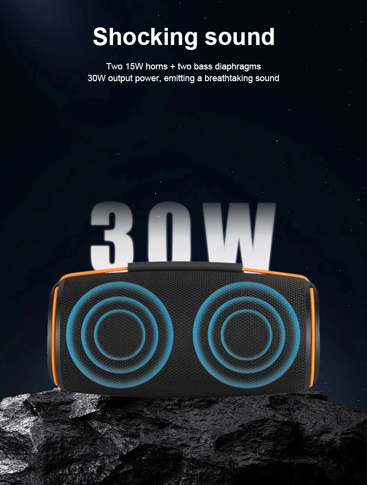 Kisonli K14 Blue Tooth Gbl 30w Speaker for Home