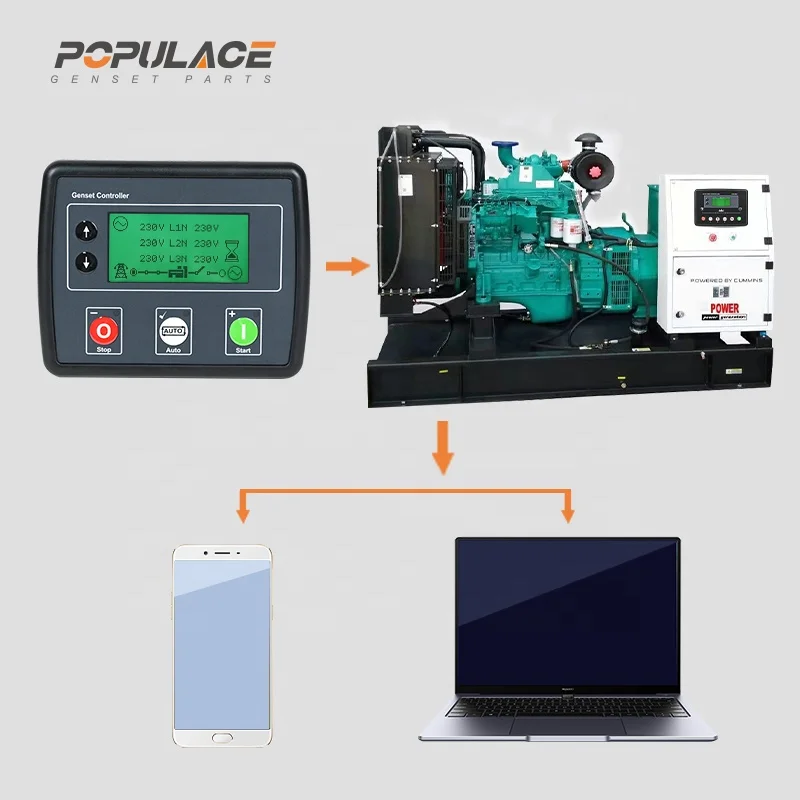 Auto Start Generator Controller Modules Dse 4520 Mkii Deep Sea 4520 4520 Deepsea Controlador Dse 4520 Controller  Dse 4520