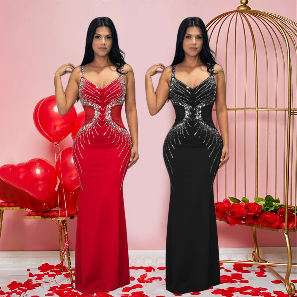 dress white halter Montserrat Dress
