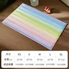 Rainbow gradient-square ice pad