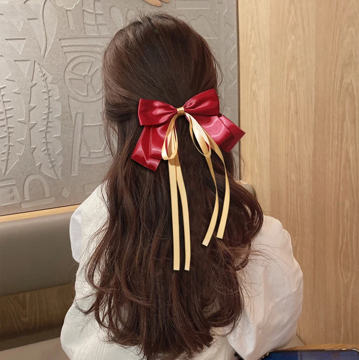 Beautywish 1 Pair Korean Jisoo Black Butterfly Bow Hair Clip for Women  Hairpin Bobby Pin Fashion Headwear Accessories | Shopee Việt Nam