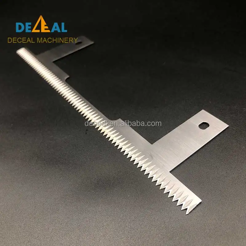 Customization Available Zig Zag Packaging Machine Blade for Cutting Plastic Bag Film