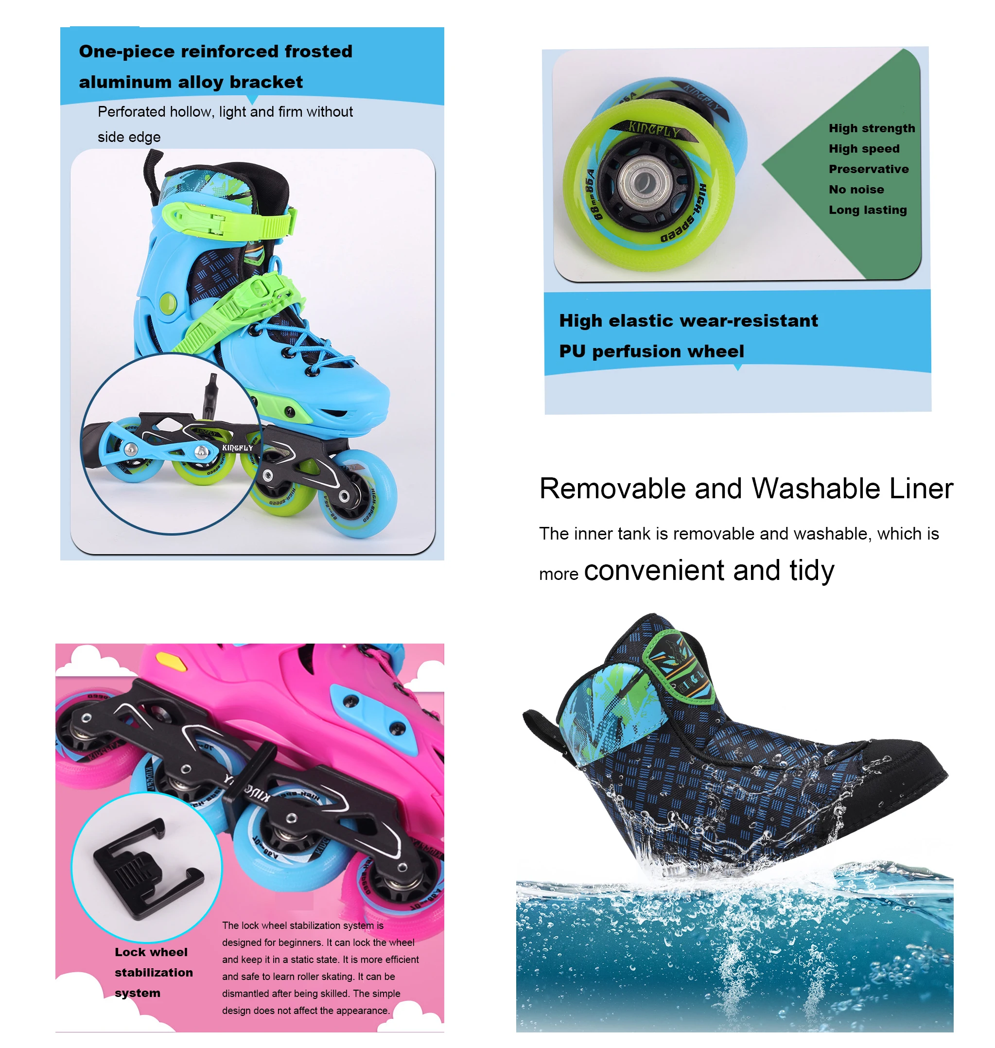 Inline Speed Patin Profesional A Roulet Patines De Linea Cuatro Ruedas Professional Roller Skates Adult Children