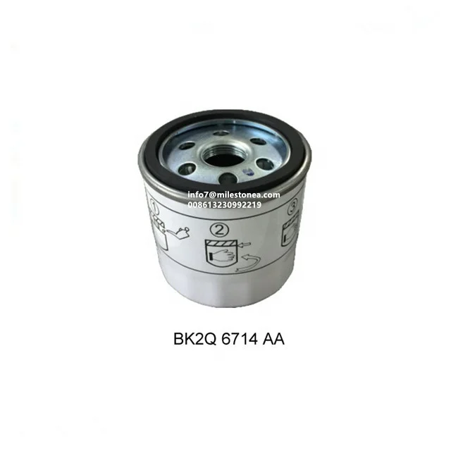 Car Engine Oil Filter BK2Q6714AA LVFL808 1812551 with Thread Size 