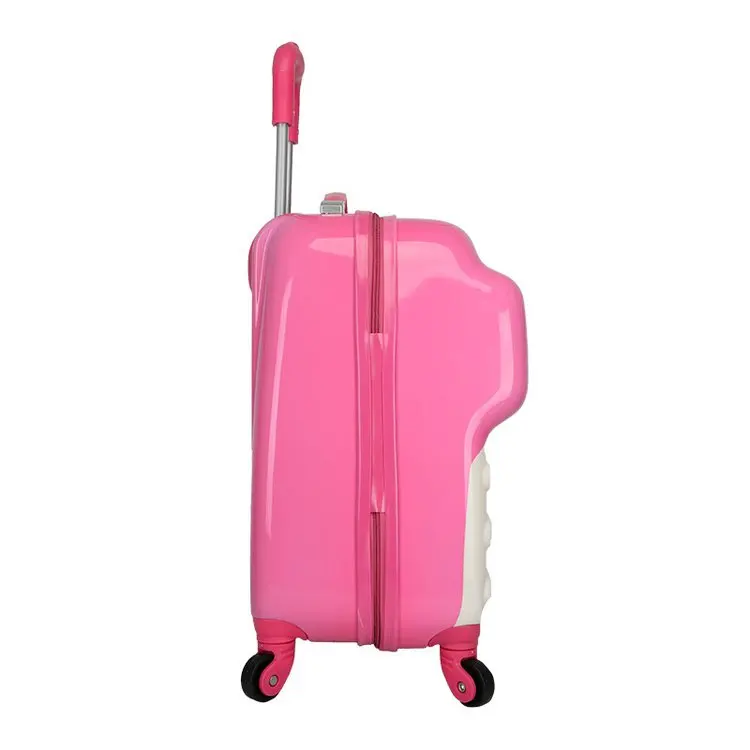 Mini BOLSA DE EQUIPAJE escolar para niños, Maleta rosa con asa de